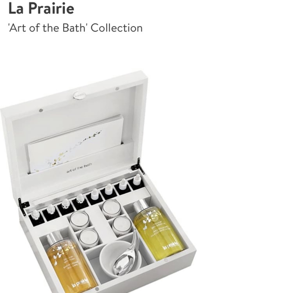 La Prairie “Art of Bath” limited addition set